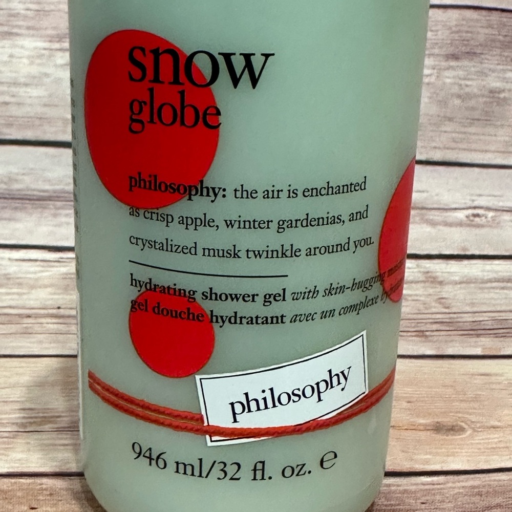 ✨NEW - Sealed✨ Philosophy Snow Globe Shower Gel - Cream - Large Size